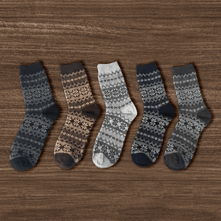 Orebro (x5) - 5 Pairs - HelloSocks